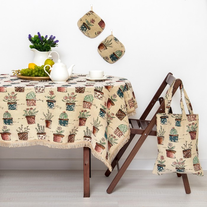 Сумка хозяюшке "Этель" Домашний уют, гобеленовая 33×43х6 см