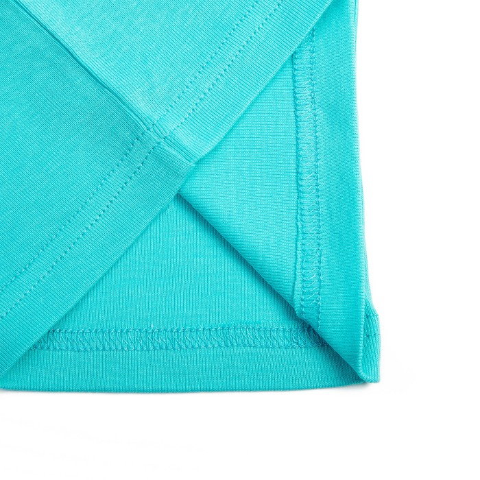 Майка для девочки, рост 92 см, цвет бирюзовый