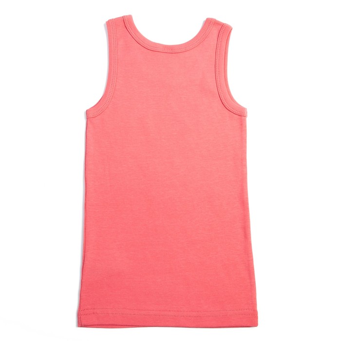 Майка для девочки, рост 92 см, цвет арбузный