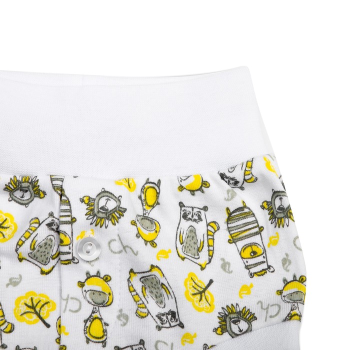 Трусы ясельные, рост 62 см, цвет белый