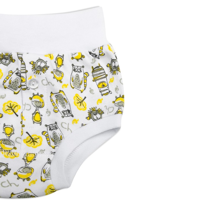 Трусы ясельные, рост 62 см, цвет белый