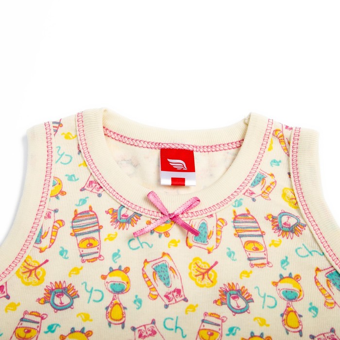 Майка ясельная, рост 62 см, цвет экрю