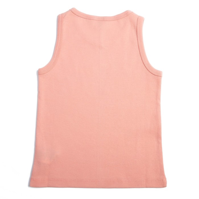 Майка ясельная, рост 62 см, цвет светло-персиковый