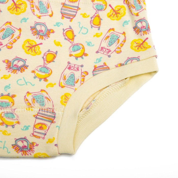 Комплект ясельный (майка, трусы), рост 62 см, цвет экрю