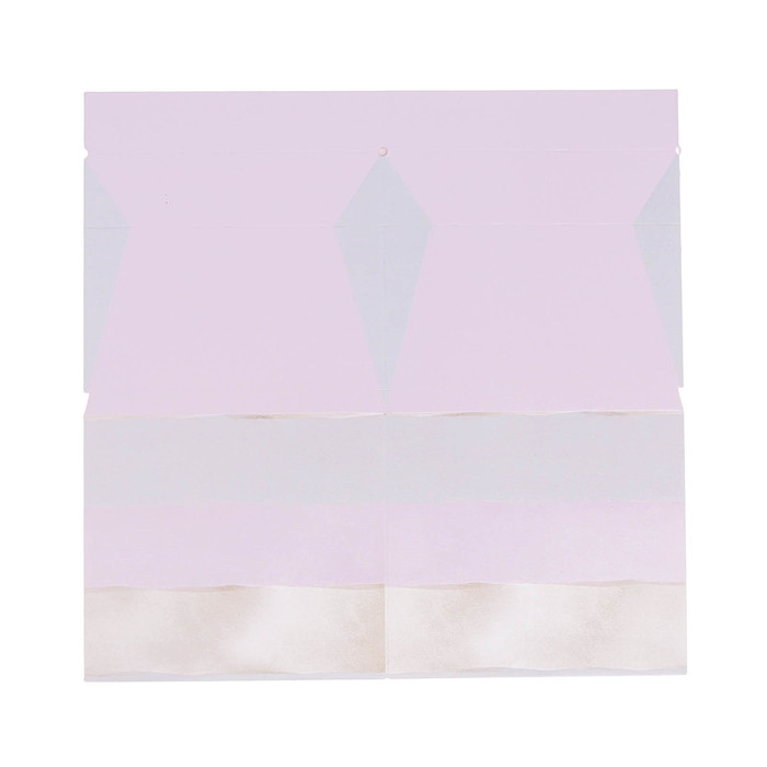 Складная коробка–ваза «Розовая», 12 х 12 х 23 см