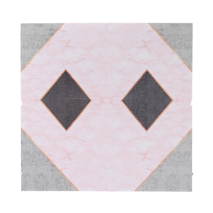 Складная коробка–ваза «Мрамор», 12 х 12 х 23 см