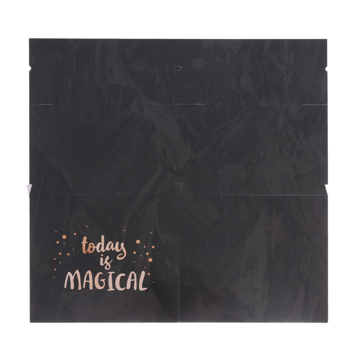 Складная коробка–ваза «Чёрная», 12 х 12 х 23 см