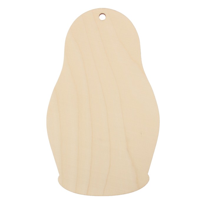 Декоративная разделочная доска из фанеры "Матрешка"