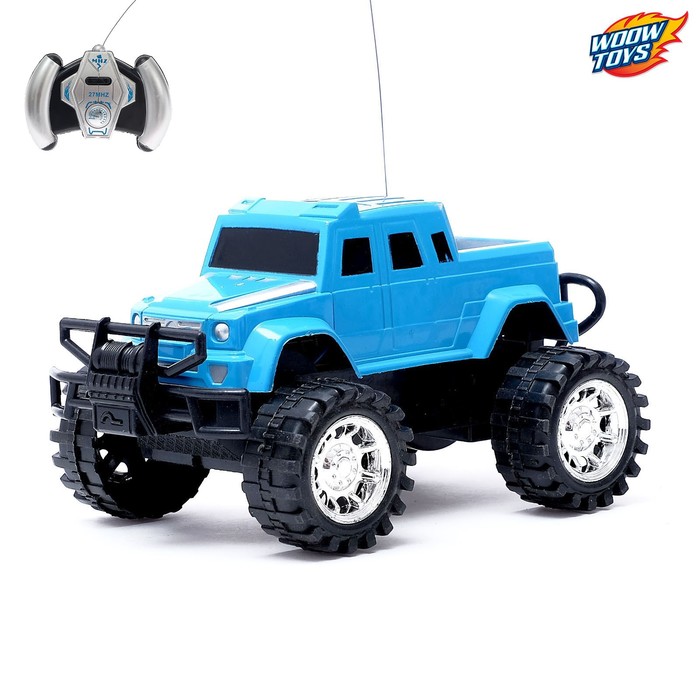 Машина радиоуправляемая "Гелик", работает от батареек, МИКС