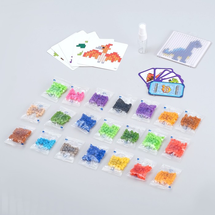 Конструктор игровой MOSAICPIX «Динозавры», 780 элементов