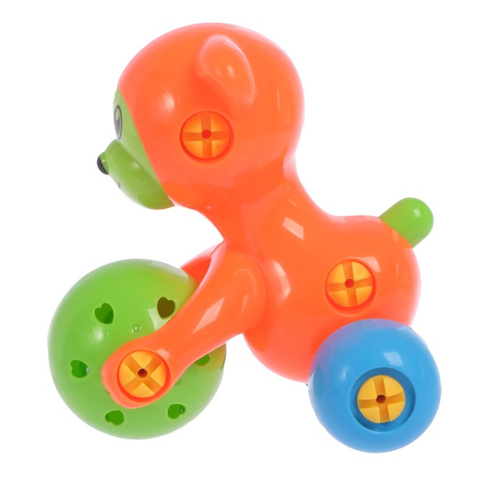 Конструктор отвёрточный «Медвежонок», цвета МИКС