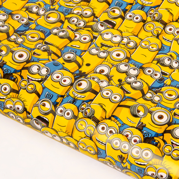 Бумага глянцевая "Миньоны" Гадкий Я, 70х100 см