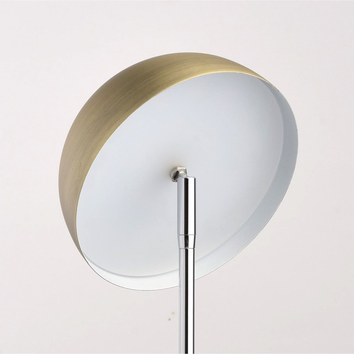 Настольная лампа "Ривз" 1x7W LED античная бронза 16x16x39см