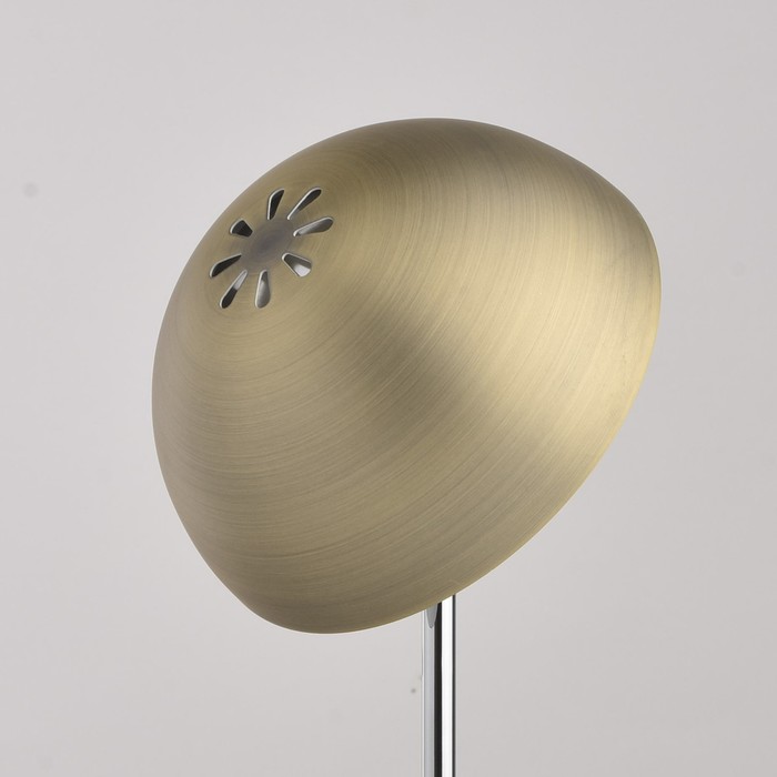 Настольная лампа "Ривз" 1x7W LED античная бронза 16x16x39см