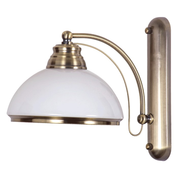 Бра "Фелиция" 1x60W Е27 античная бронза 25x20x30см