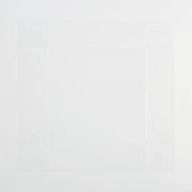 Коробка для кондитерских изделий с PVC-крышкой «Чаепитие», 10,5 × 10,5 × 3 см от Сима-ленд