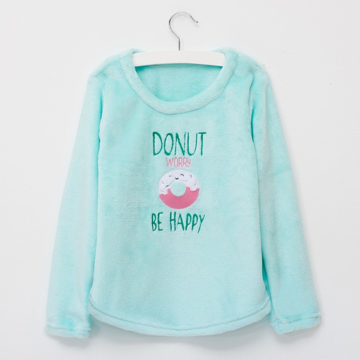 Джемпер детский KAFTAN "Candy" мята, р-р 32, 100% п/э, велсофт