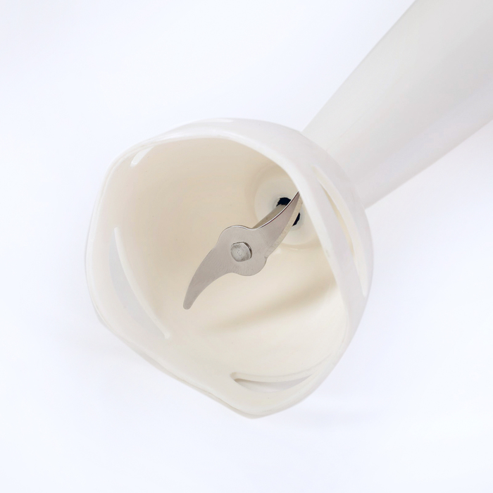 Блендер погружной LuazON LBR-08, бело-фиолетовый, 250 Вт, пластик