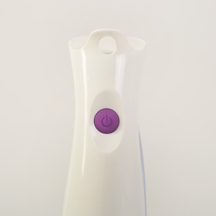 Блендерный набор LuazON LBR-10, бело-фиолетовый, 250 Вт, пластик, венчик, стакан