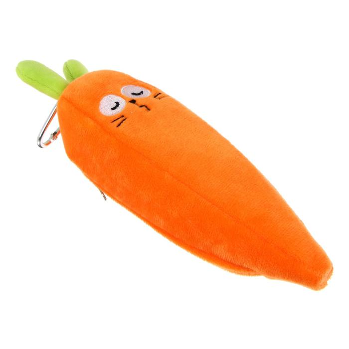 Пенал школьный на молнии МИКС Смайл с челкой