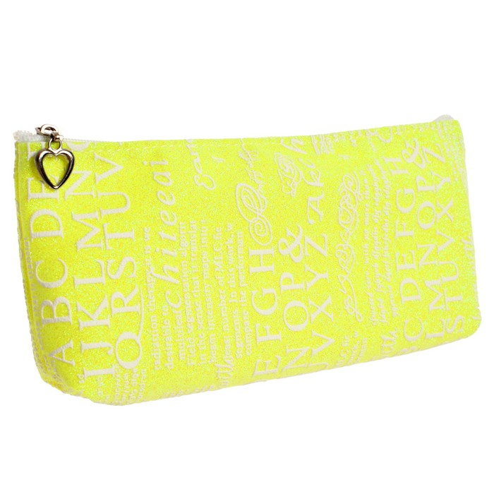 Пенал школьный на молнии МИКС Акула 2 отделения