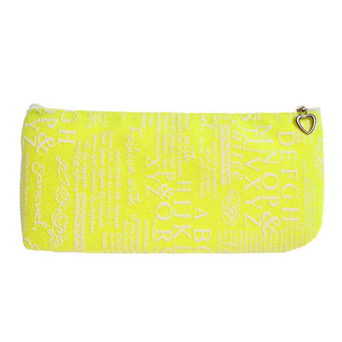 Пенал школьный на молнии МИКС Акула 2 отделения