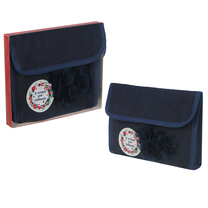 Косметичка-пенал "Пусть все заветное сбудется"