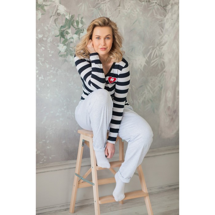 Брюки женские KAFTAN "Be mine", р-р S (42-44), 100% хл.