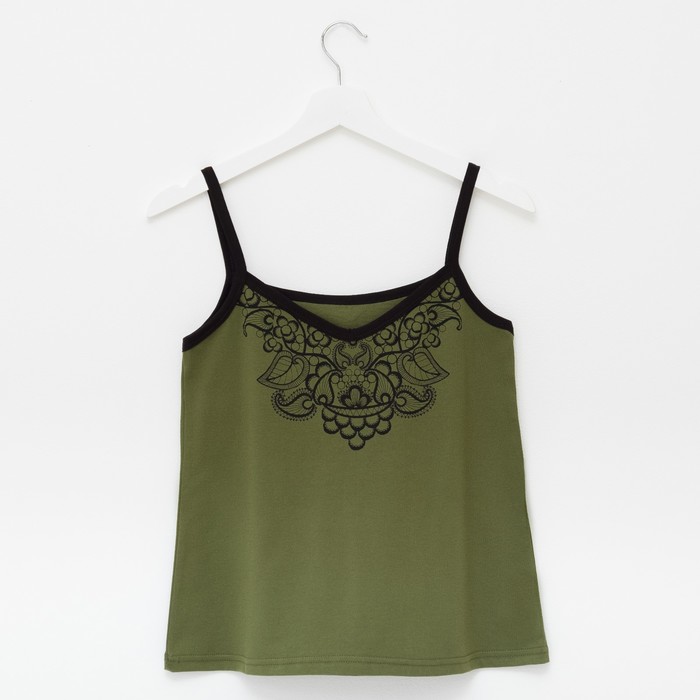 Майка женская KAFTAN "Militari", р-р M (44-46), 100% хл