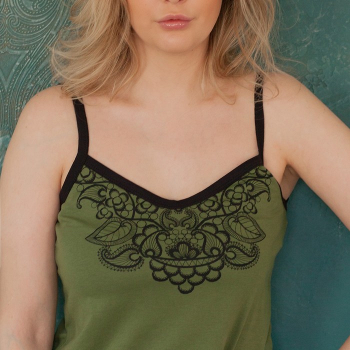 Майка женская KAFTAN "Militari", р-р M (44-46), 100% хл