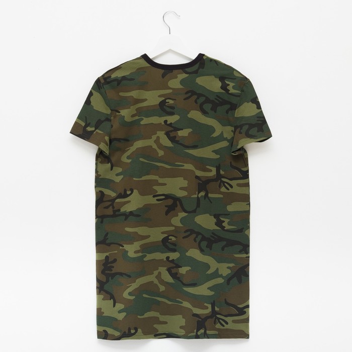 Платье-футболка женская KAFTAN "Militari", р-р XS (40-42), 100% хл.