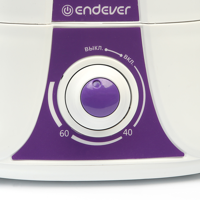 Увлажнитель воздуха Endever Oasis 141, ультразвуковой, 20 Вт, 3 л, LED-подсветка