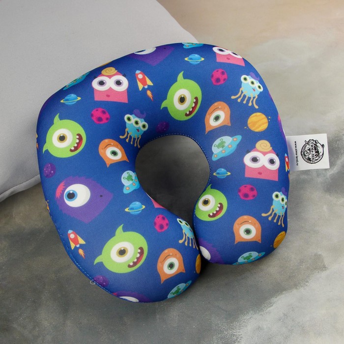 Подголовник-антистресс детский "Монстрики"