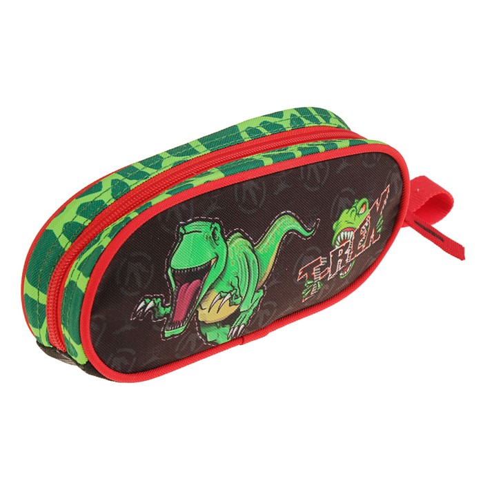 Пенал мягкий 1 отд. объем 150*230*50 Target мал "Динозавр Тирекс"