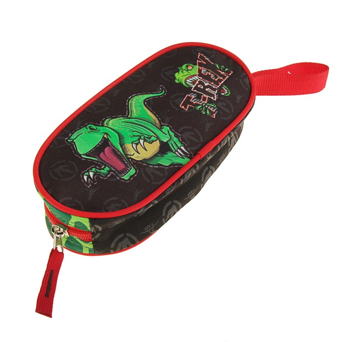 Пенал мягкий 1 отд. объем 150*230*50 Target мал "Динозавр Тирекс"