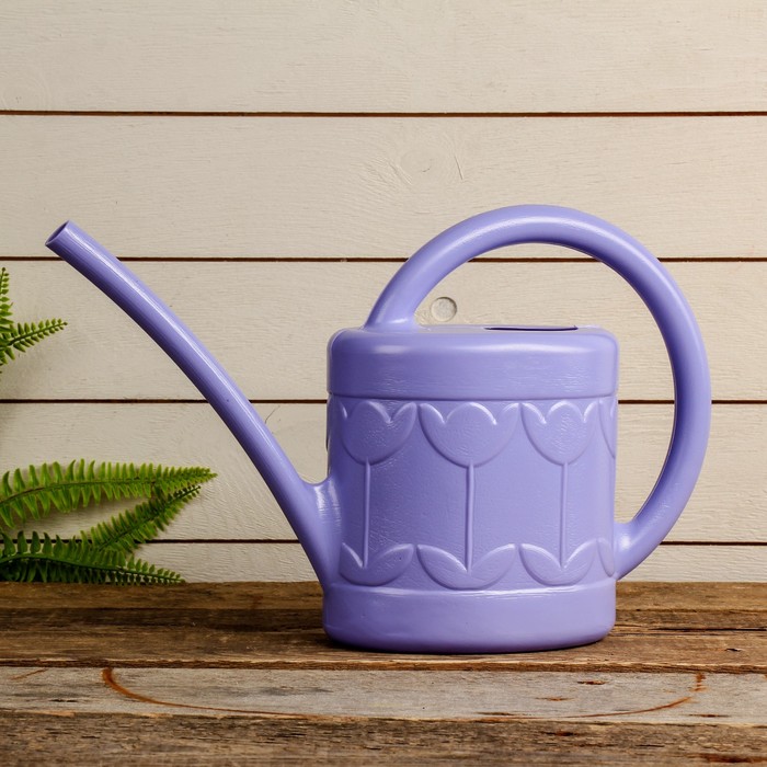 Лейка, 2 л, цвет МИКС, «Тюльпан»