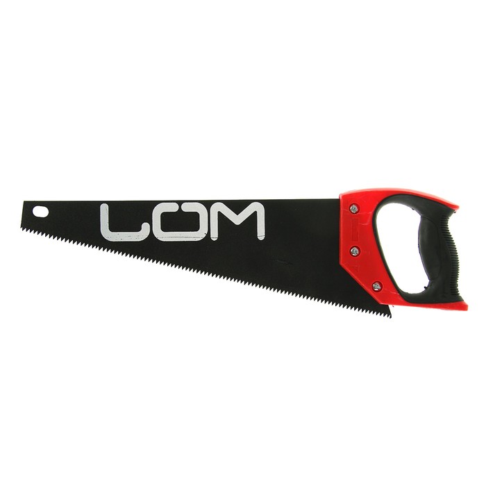 Ножовка по дереву LOM, 7-8 TPI, тефлоновое покрытие, 400 мм