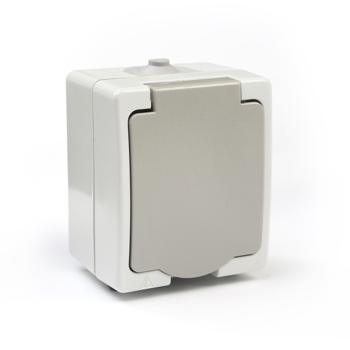 Розетка 2П+З открытой установки IP54 16А "Вуокса" TDM