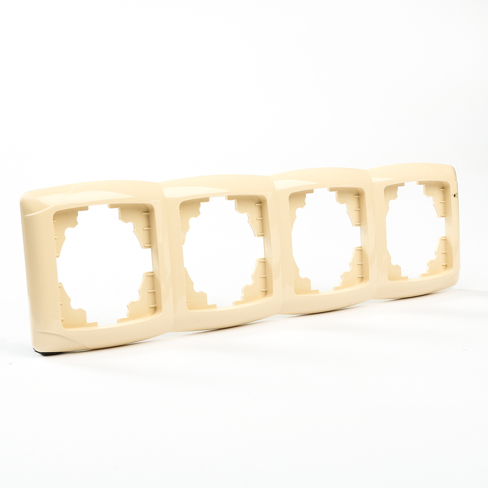 Рамка 4-х постовая вертикальная сл. кость "Онега" TDM