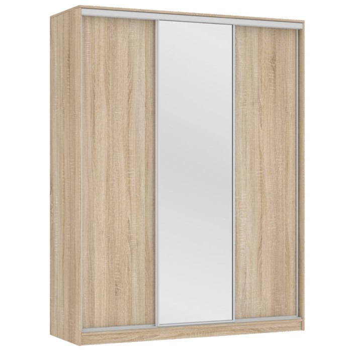 Шкаф-купе Бассо 1 1770х604х2305 Дуб сонома