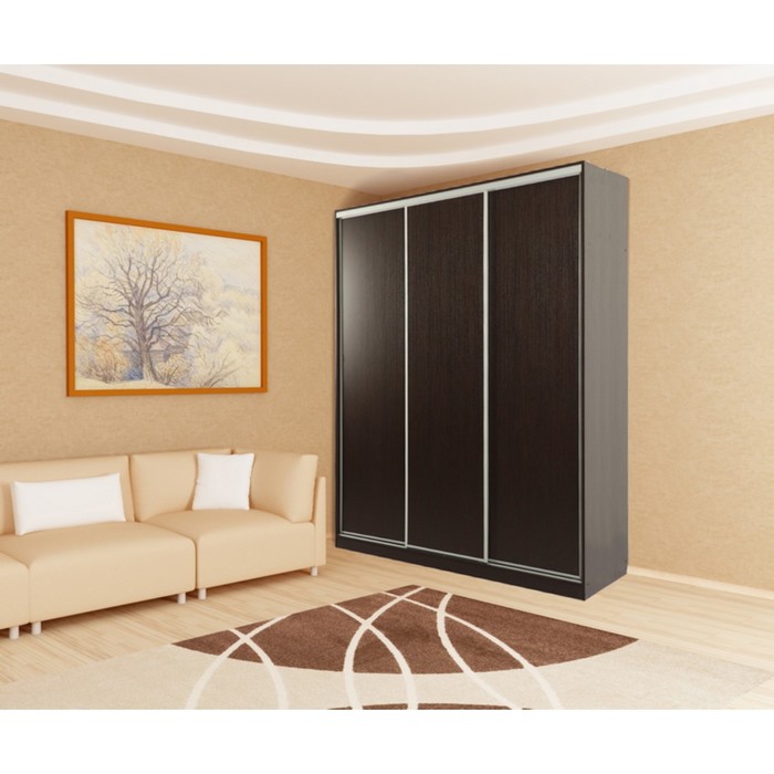 Шкаф-купе Бассо 5 1770х604х2305 Венге