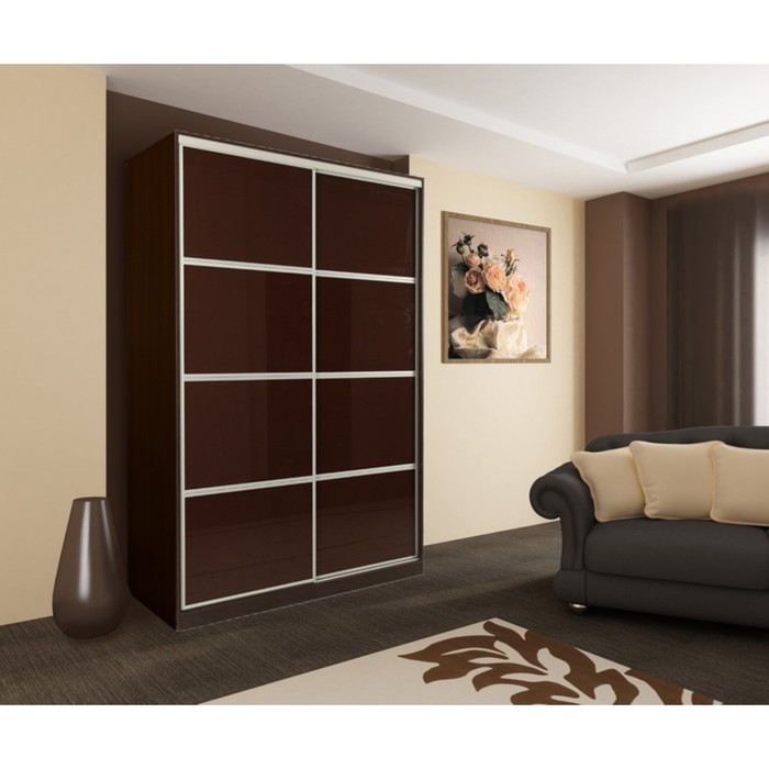 Шкаф-купе Рио 2 1200х604х2305 Венге/Коричневый