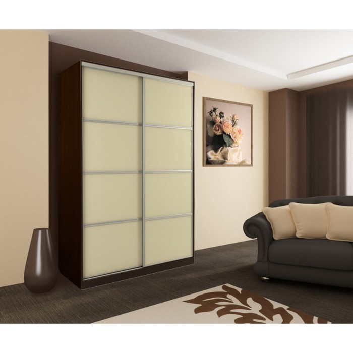 Шкаф-купе Рио 2 1200х604х2305 Венге/Крем