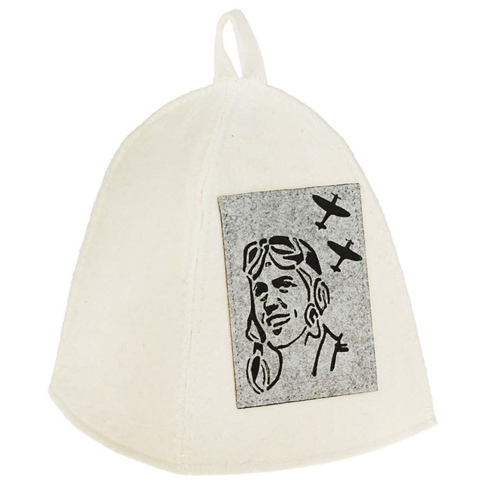 Набор банный "Мы - Пилоты" (шапка, коврик, рукавица), мужской