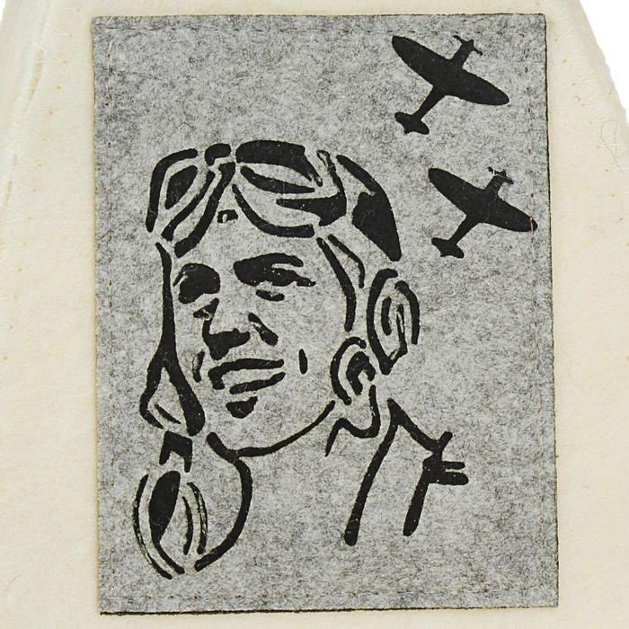 Набор банный "Мы - Пилоты" (шапка, коврик, рукавица), мужской