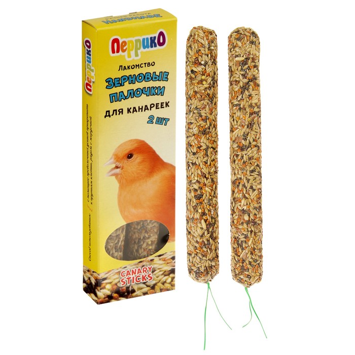 Зерновые палочки "Перрико" для канареек, 2 шт, 100 г