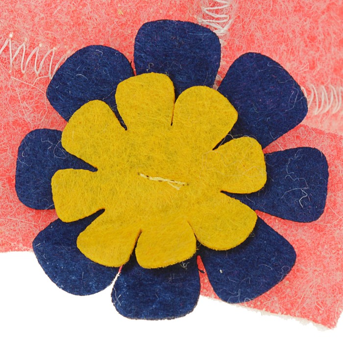 Шапка банная женская "Дамский колпак", красная