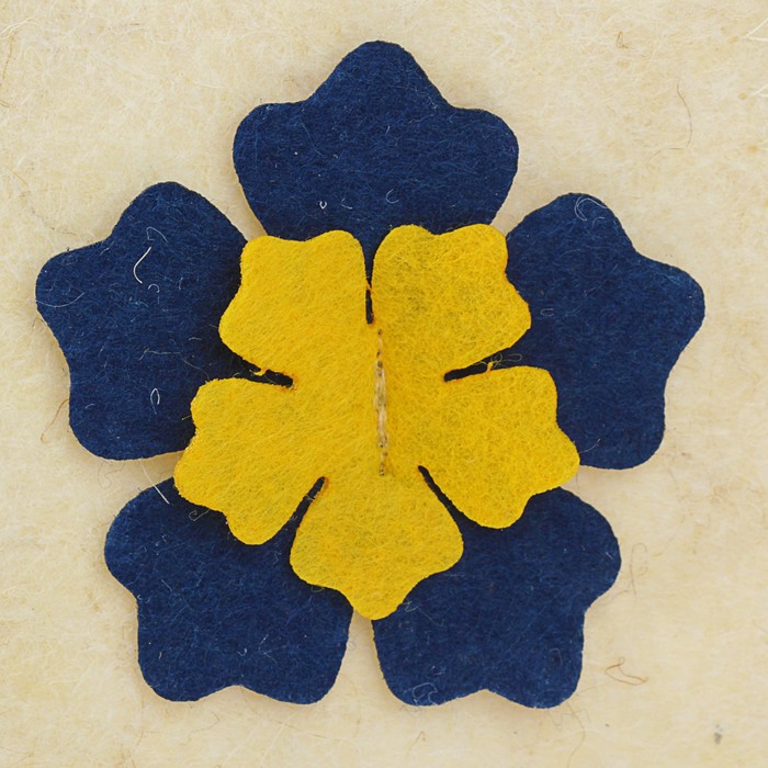 Набор банный женский "Колокольчик" (шляпка, рукавица)