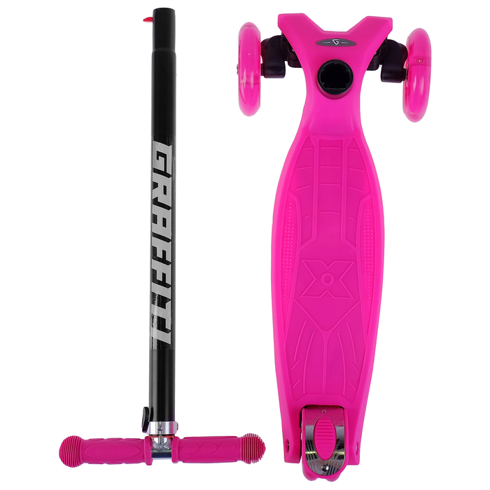 Самокат детский GRAFFITI Swift, цвет розовый