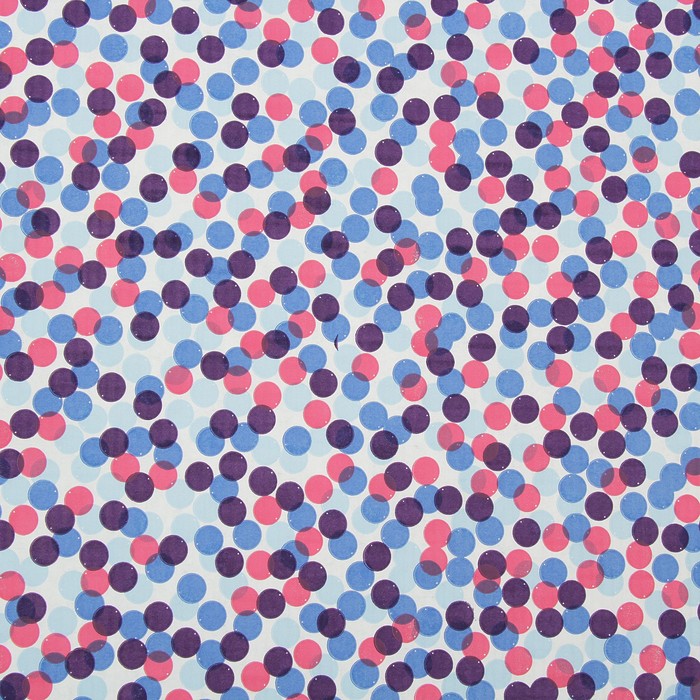 Бумага упаковочная крафт, сине-розовый, 0,5 х 10 м